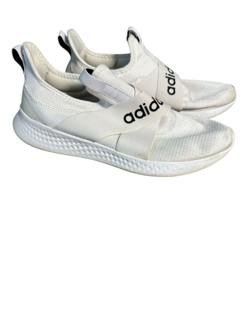 Adidas Womens Puremotion Adapt Slip On Sneakers 10 GY718 White Athletic Walking